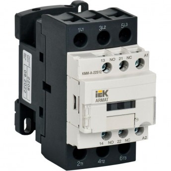 Контактор IEK КМИ-А-22512 LC1D 25А кат. 230В AC 1НО+1НЗ AC-3 IEK AR-ACC-21-025-230-11 Контактор IEK КМИ-А-22512 LC1D 25А кат. 230В AC 1НО+1НЗ AC-3 IEK AR-ACC-21-025-230-11
